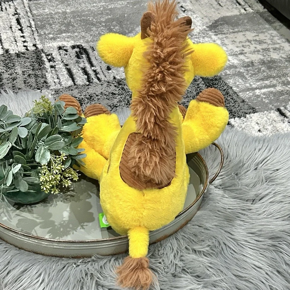 Giggle Scape Yellow Giraffe Plush Sitting 14